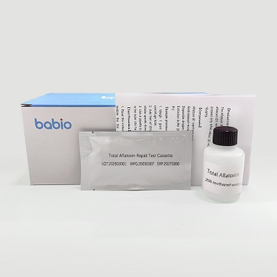 Totale aflatoxine snelle testcassette